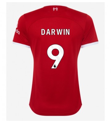 Liverpool Darwin Nunez #9 Replica Home Stadium Shirt for Women 2023-24 Short Sleeve